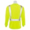 Deltaplus 2, R, 100% polyester birdseye knit mesh, Hi Viz Lime, Small 64000 - alternate 2